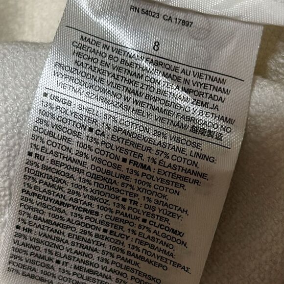 Banana Republic cream blazer Jacket size 8 nwt - Picture 9 of 9